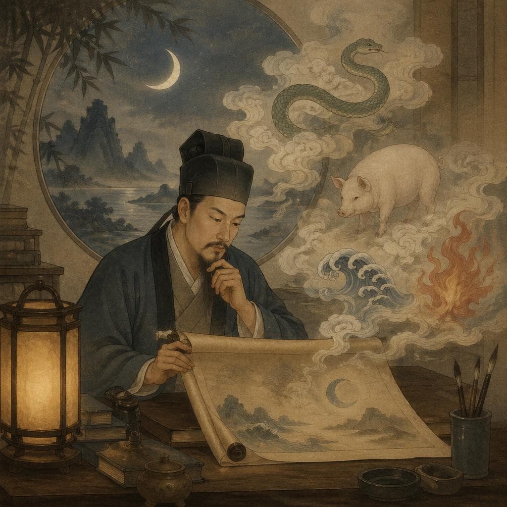 꿈해몽 카드 이미지